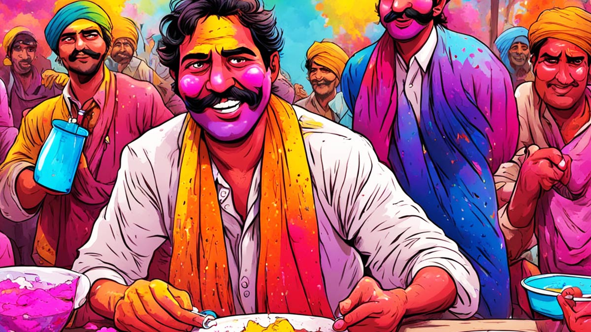 Poor Boy Story on Holi