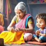 Grandmother Moral Story Hindi