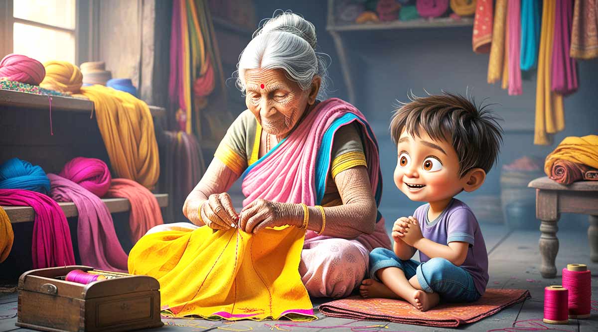 Grandmother Moral Story Hindi