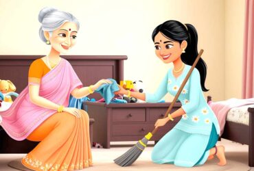 Saas bahu ki Diwali ki Safai