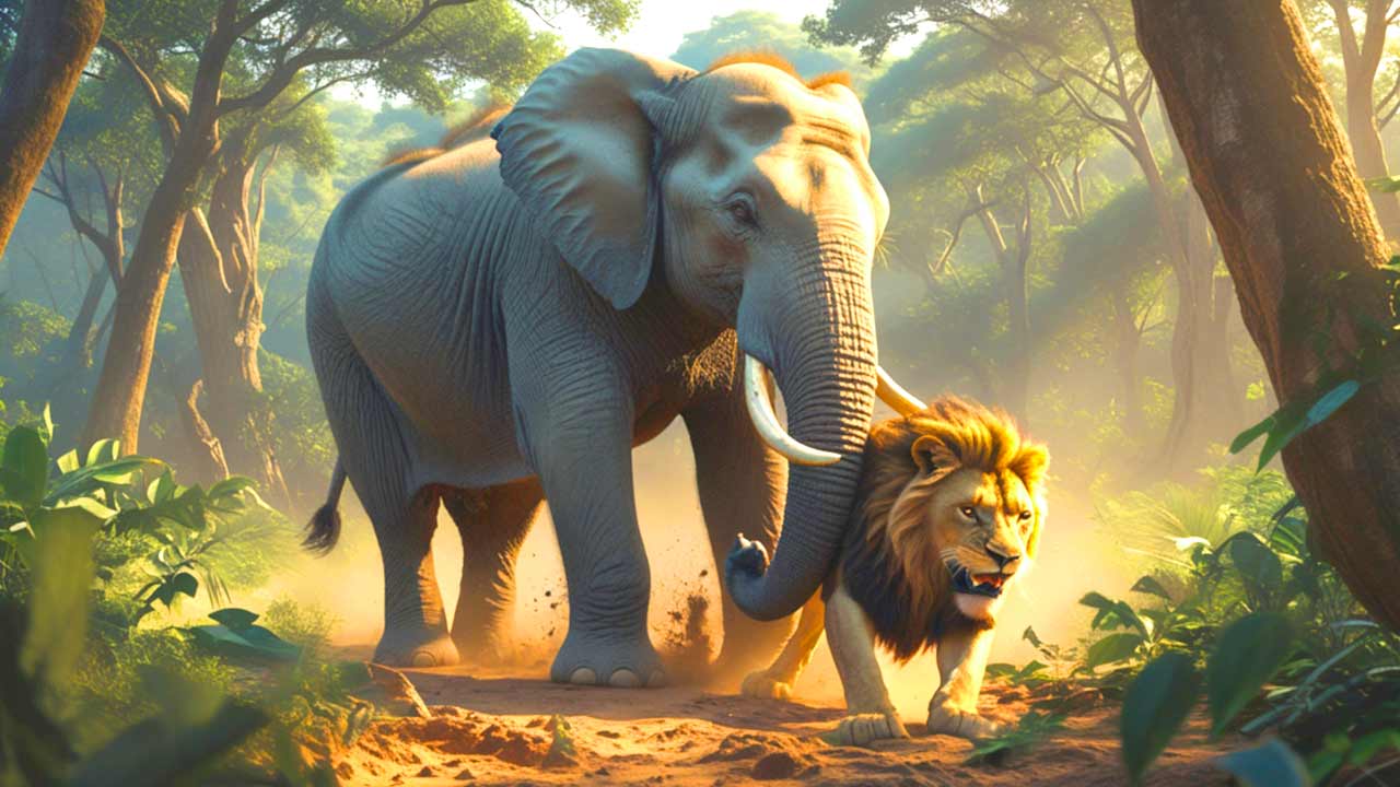 Panchatantra story of the Elephant