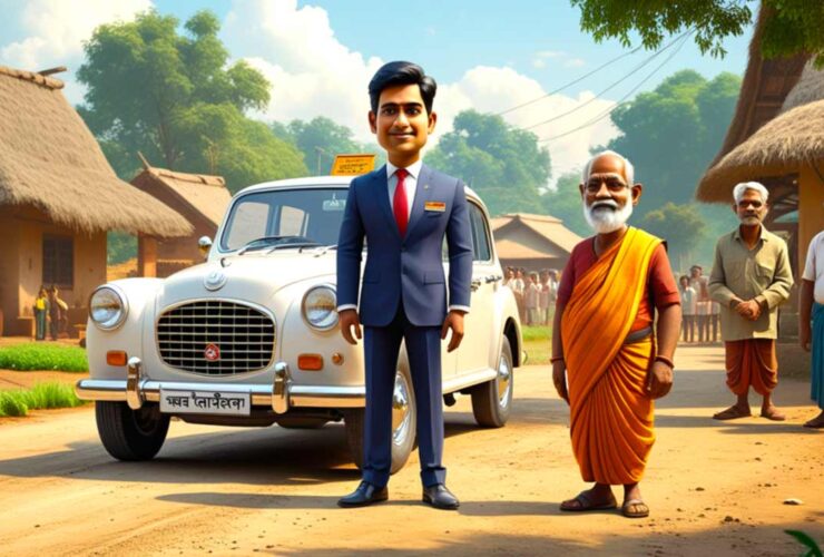 Moral Story Golden Pen Hindi
